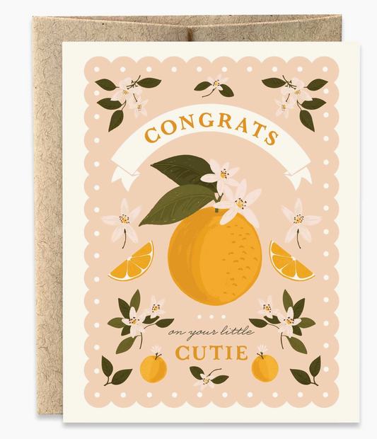 Congrats on your Little Cutie