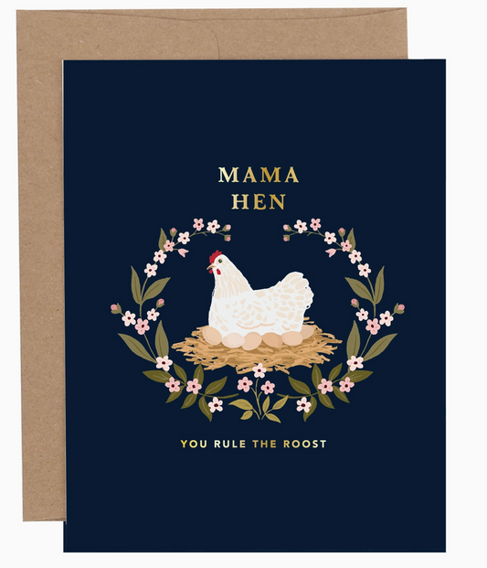 Mama Hen Card