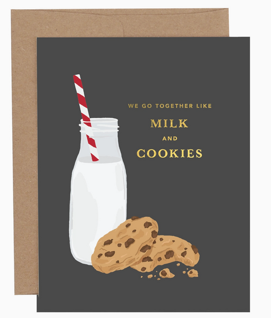 Milk and Cookies Card