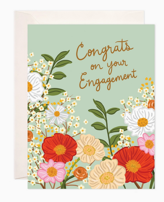 Congrats on Engagement Card