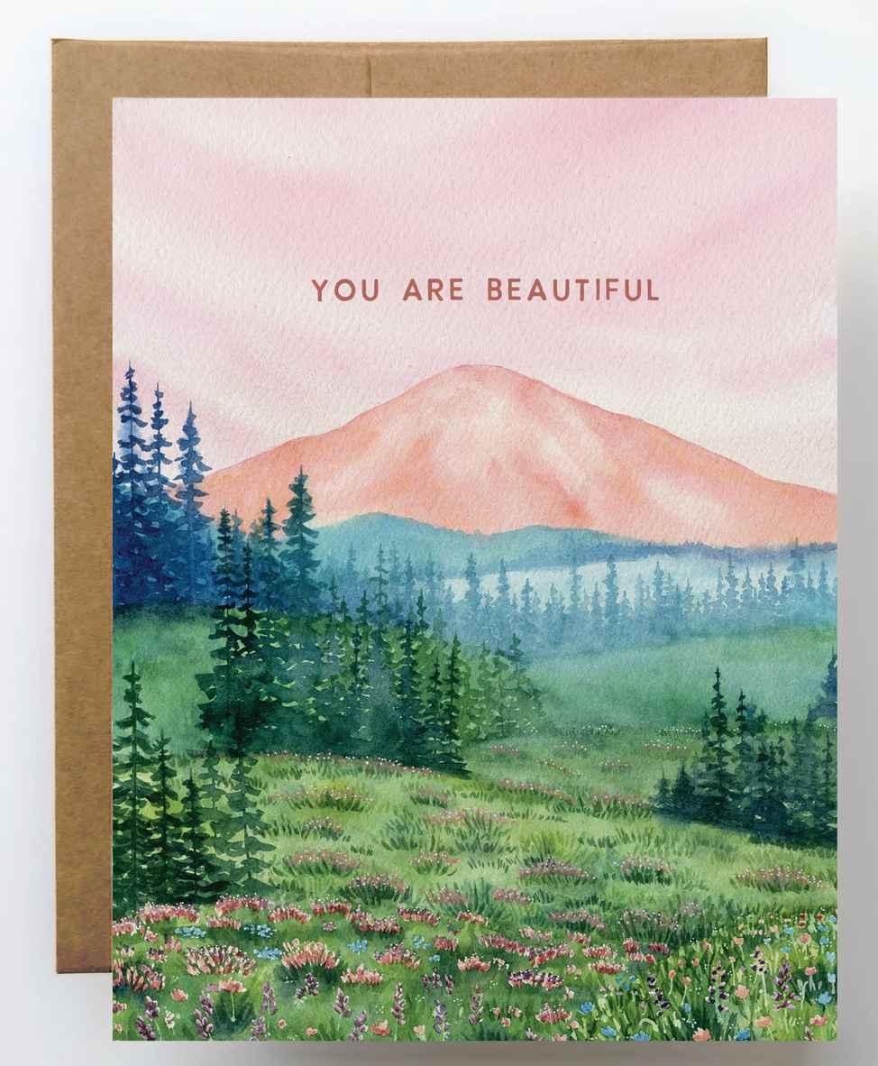You Are Beautiful Card