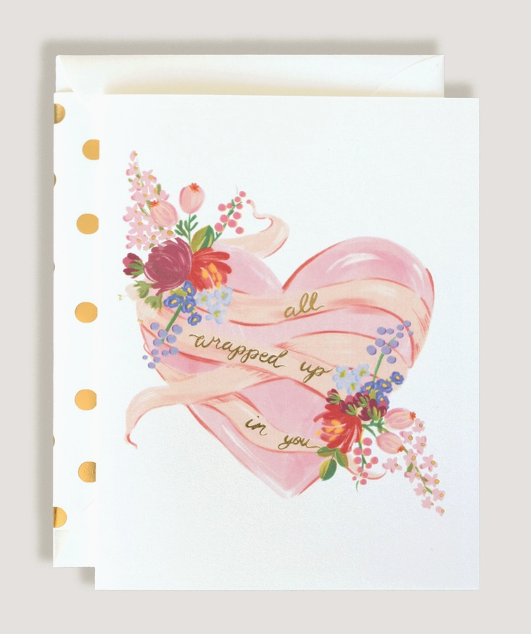 Wrapped Up in You Card