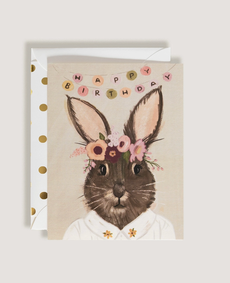 Bday Rabbit Card