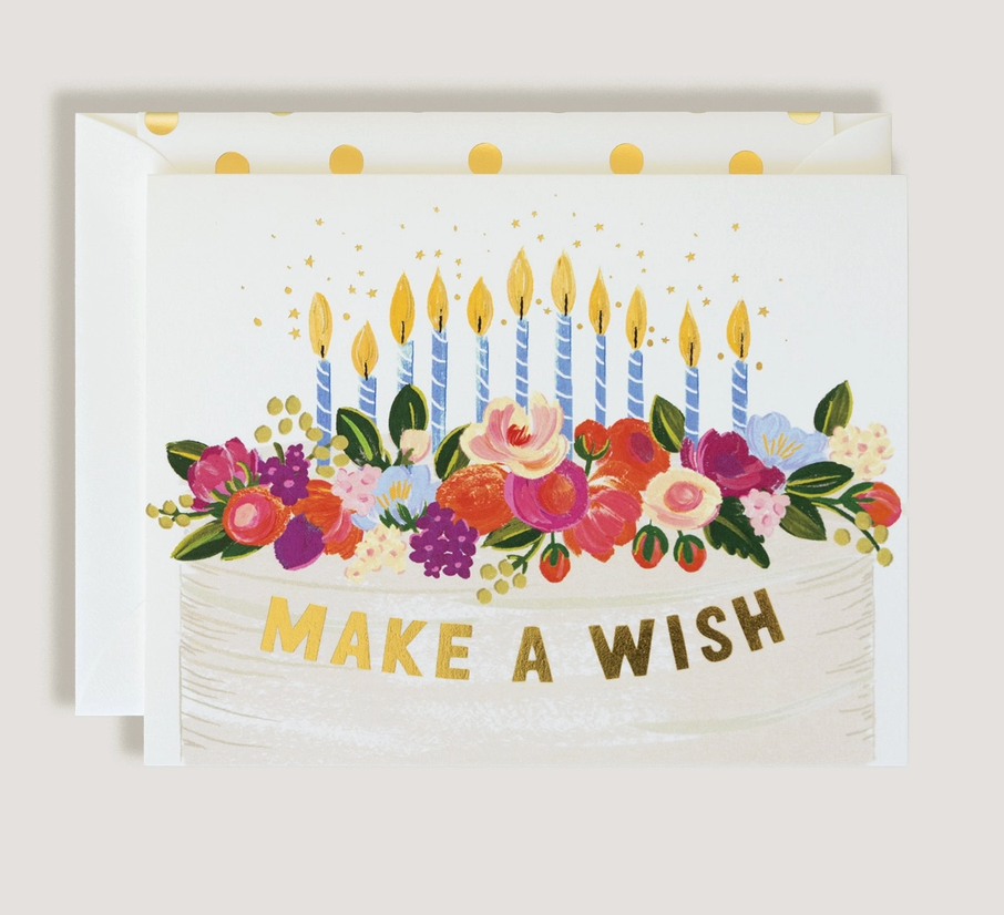 Make A Wish Card