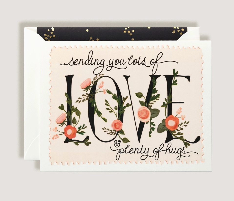 Sending Love Card