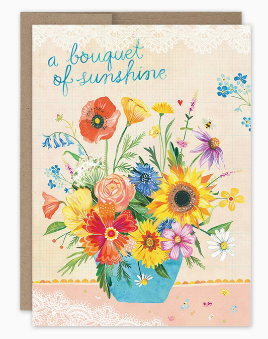 Bouquet of Sunshine Card