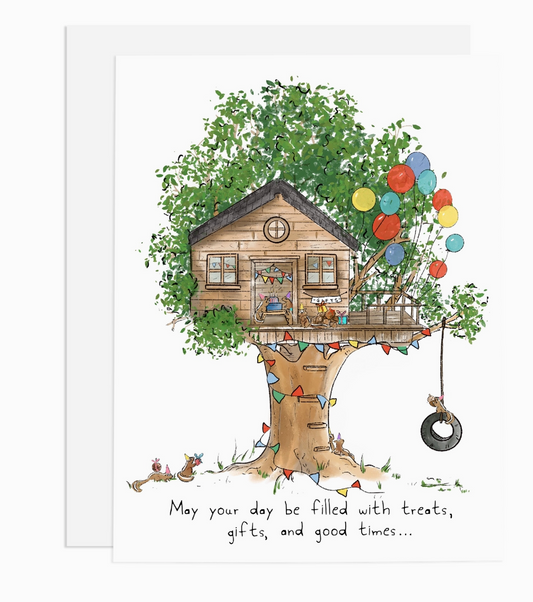 Tree House Card