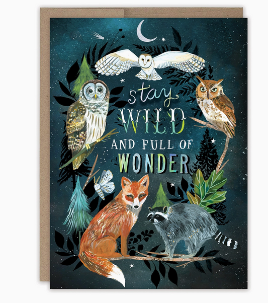 Wild Wonder Bday Card