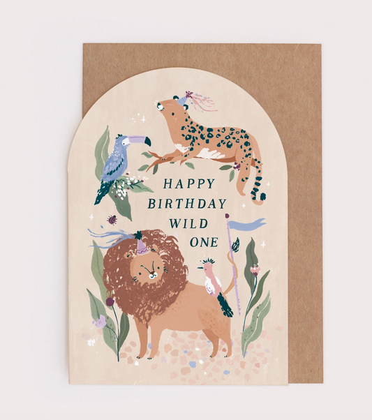 Wild One Bday Card