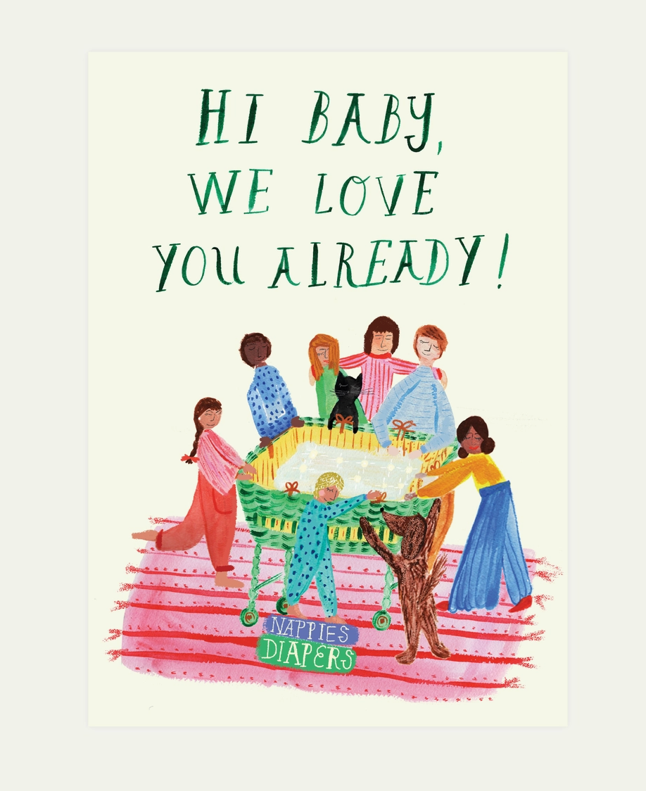 We Love You Already Card