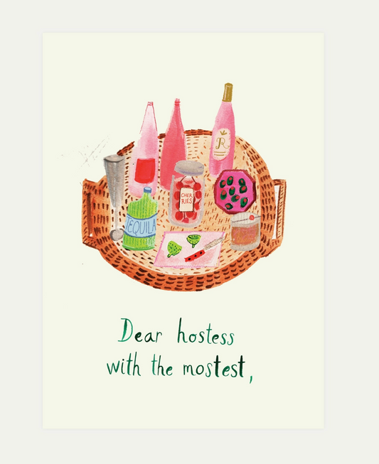 Hostess with the Mostest Card