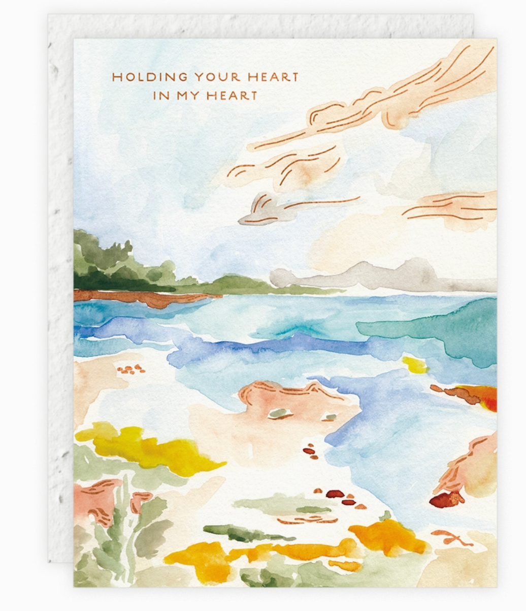 Holding Your Heart Card