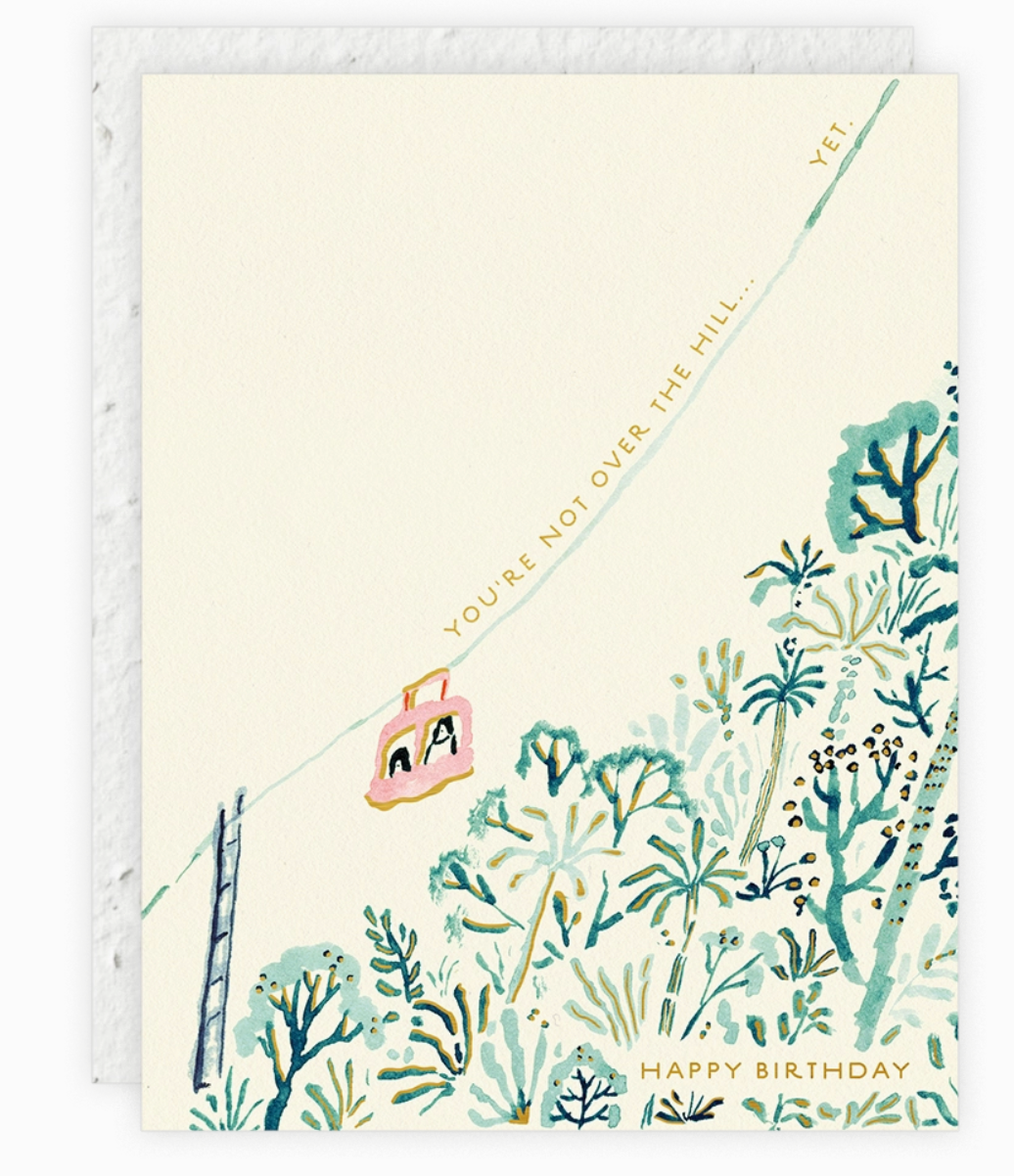 Over the Hill Bday Card