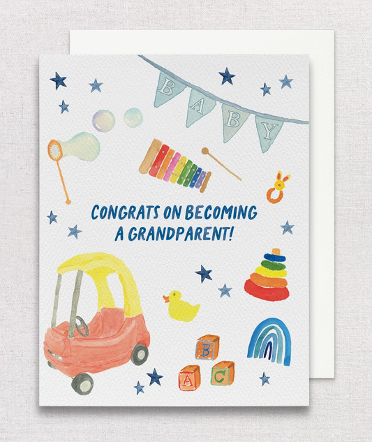 Congrats on Becoming a Grandparent Card