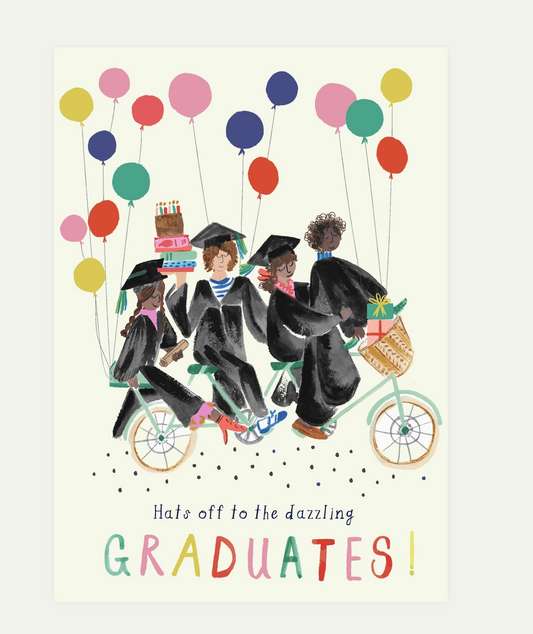 Hats Off Grads Card