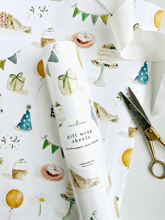 Celebrate Gift Wrapping Paper