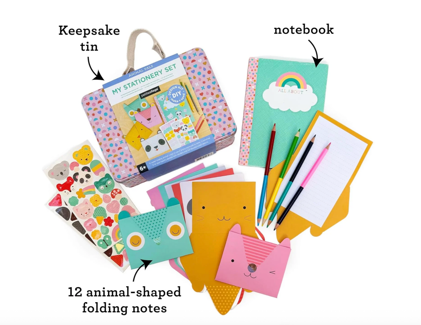 Animal Pals My Stationery Set