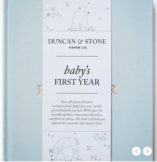 Baby's First Year Memory Book & Photo Album