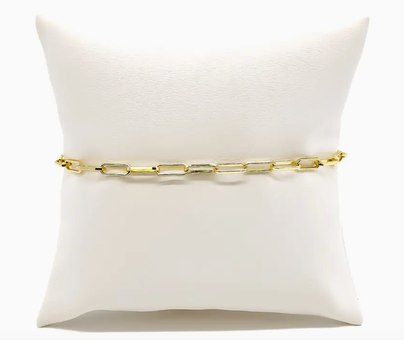 Gold Bracelet with 4 Charms