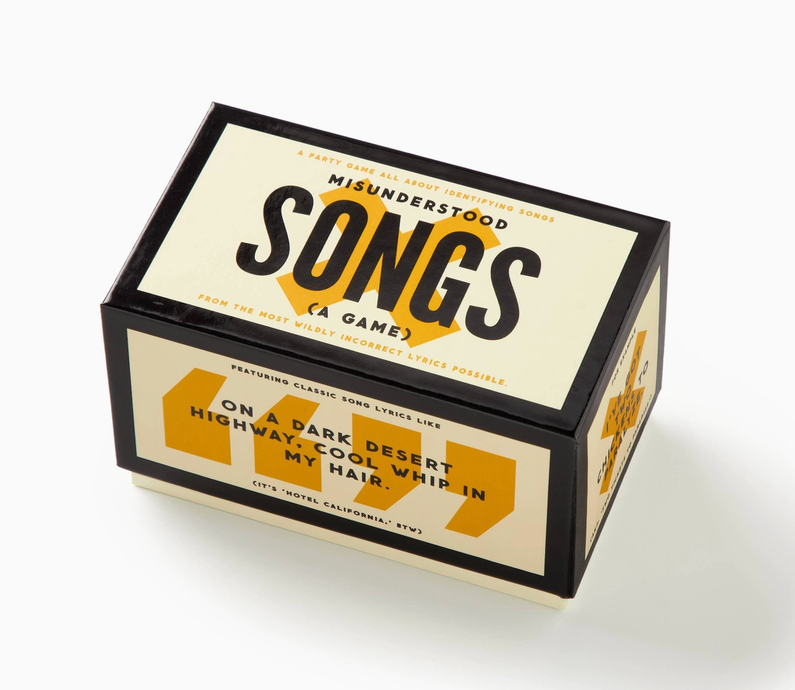 Misunderstood Songs Game