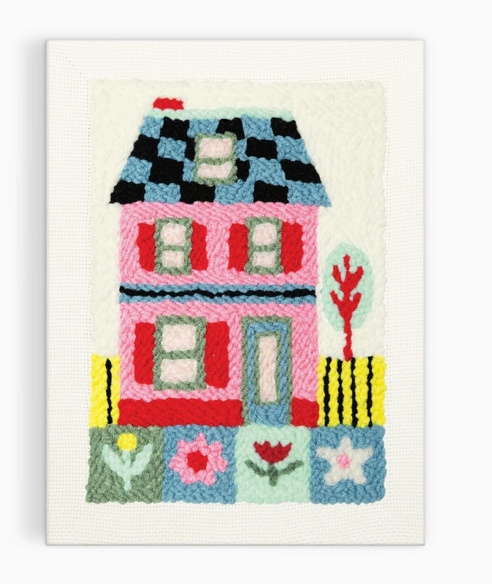 Cozy Cottage Punch Needle Kit