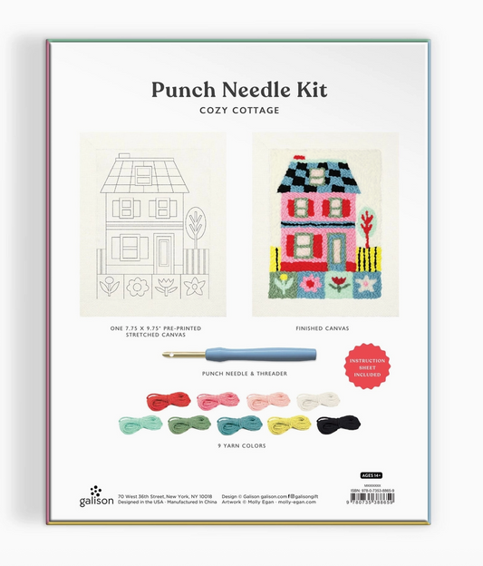 Cozy Cottage Punch Needle Kit