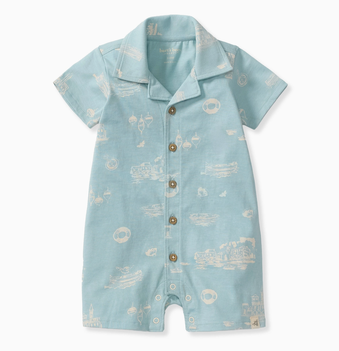 Port Town Baby Romper