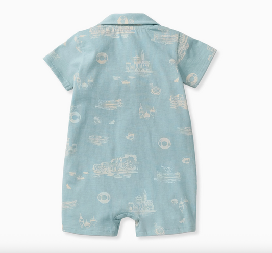 Port Town Baby Romper