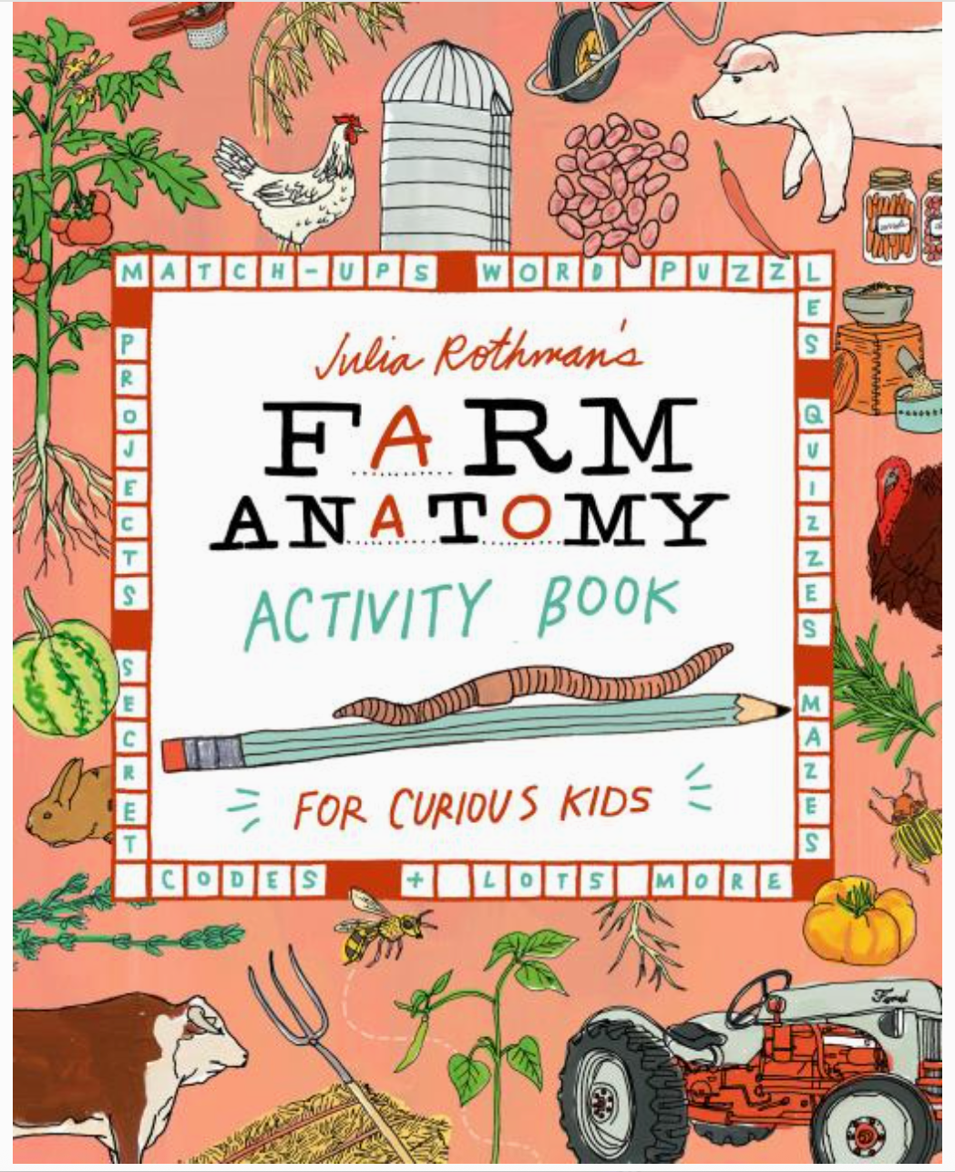 Farm Anatomy Activity Book