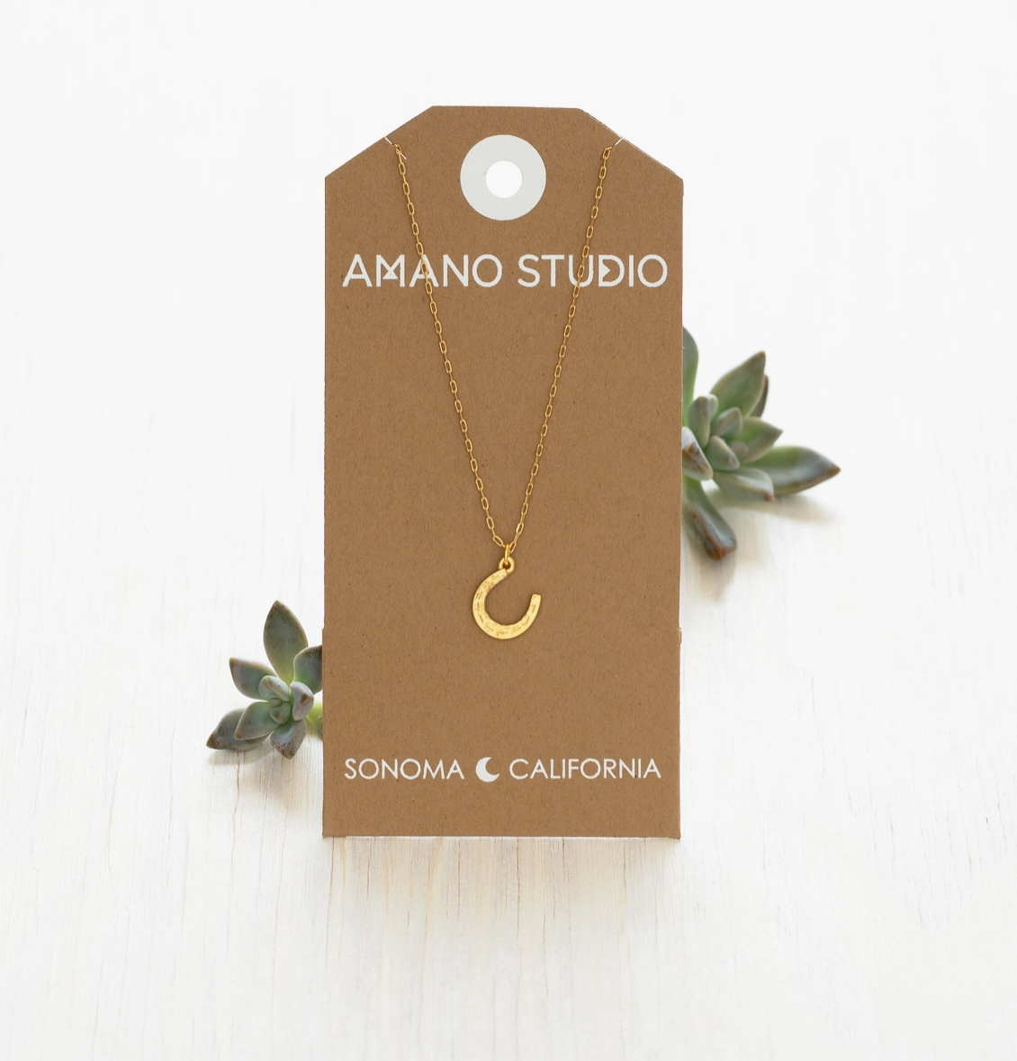 Horseshoe Charm Necklace