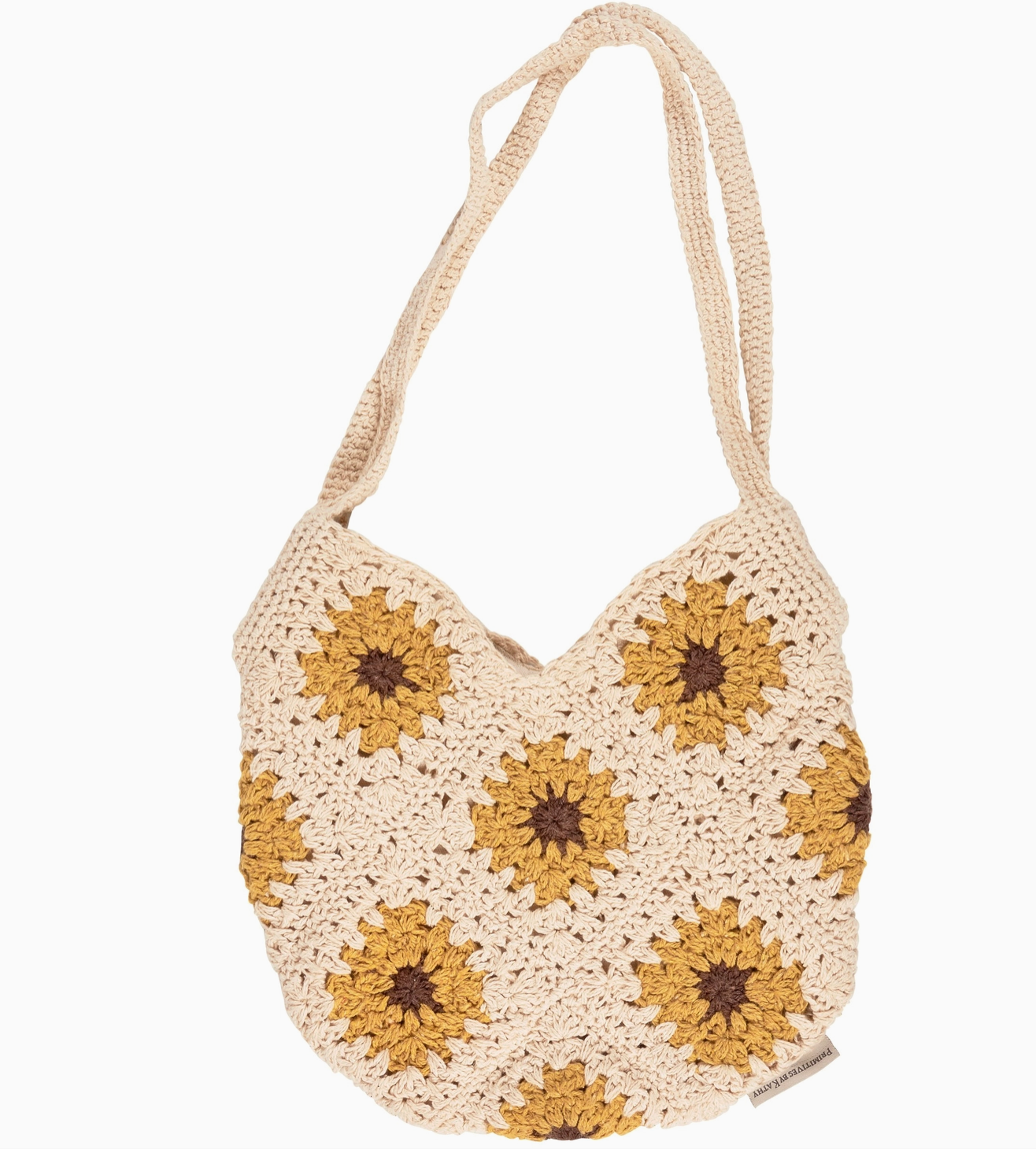 Crochet Sunflower Tote