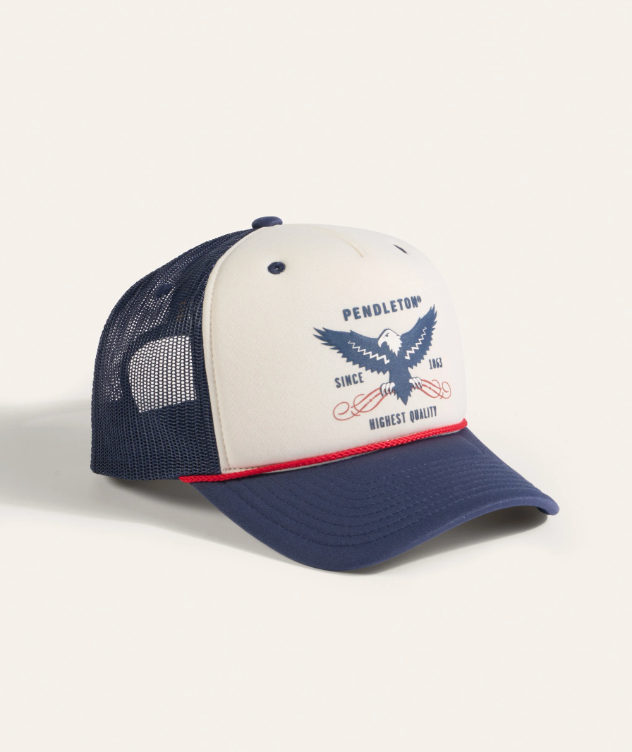Eagle Five Panel Trucker Hat