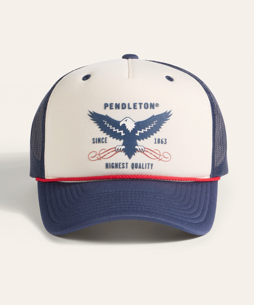 Eagle Five Panel Trucker Hat