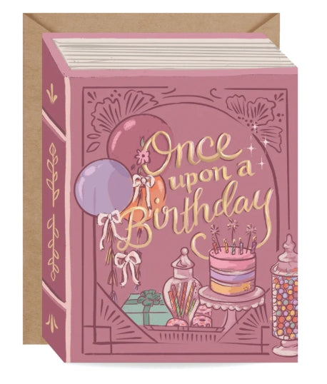 Once Upon a Birthday Card