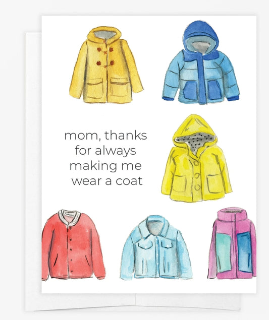 Mother's Day Coat Card