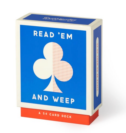 Read 'em and Weep Card Deck