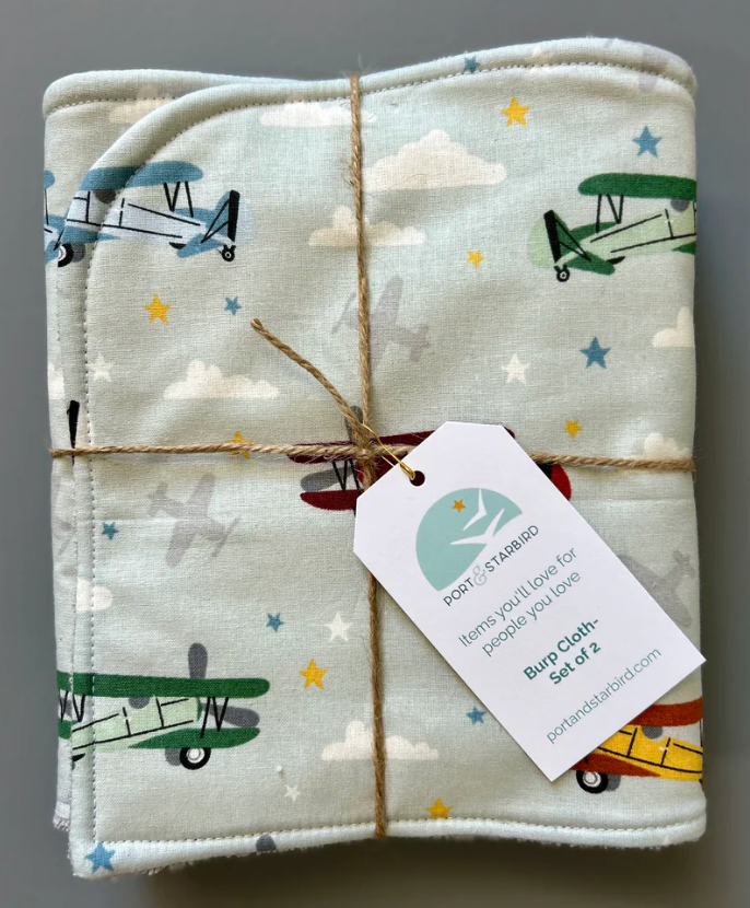 Burp Cloth - set of 2