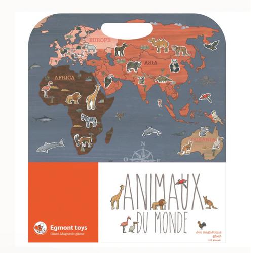 Giant Magnetic Activity Game - Animals Of The World
