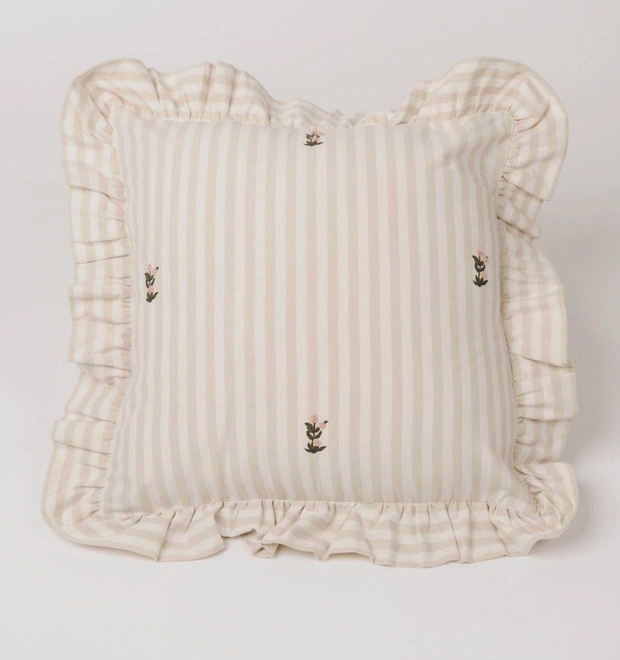 Frances Ruffled Pillow Cover