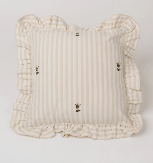 Frances Ruffled Pillow Cover