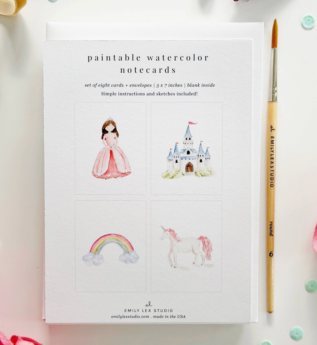 Paintable Notecards