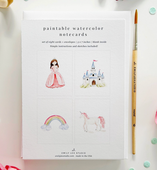 Paintable Notecards