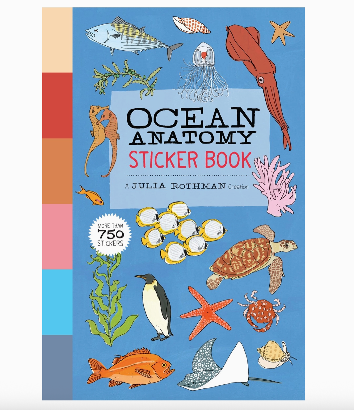 Ocean Anatomy Sticker Book
