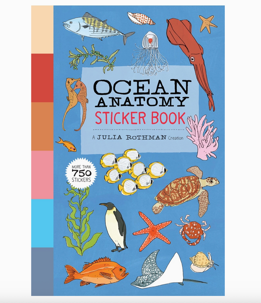 Ocean Anatomy Sticker Book