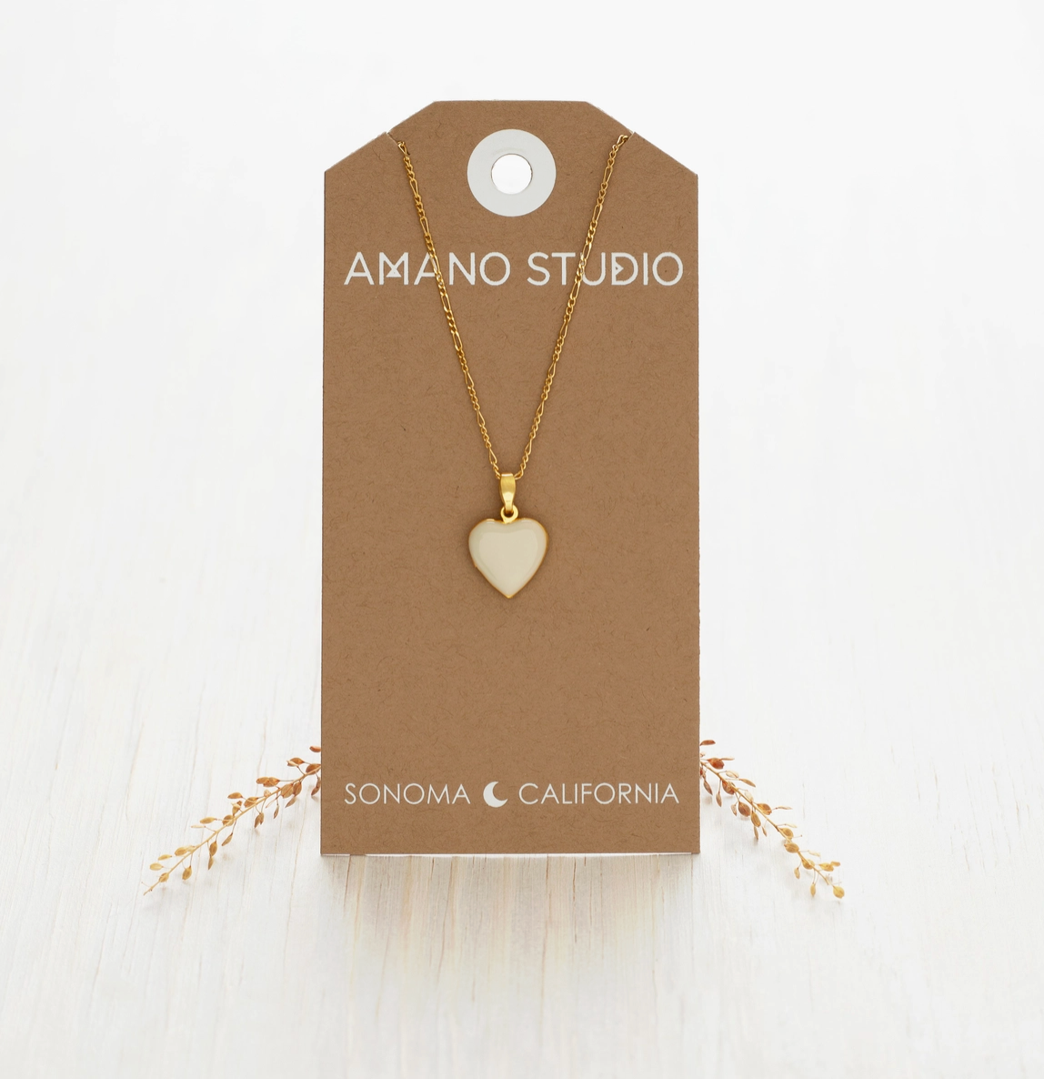 Small Heart Enamel Locket