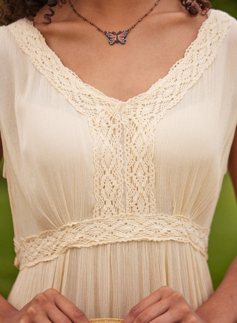 Gazebo Dress - Butter