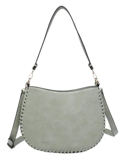 Raquel Whipstitch Saddle Bag
