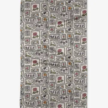 Geometry Tea Towel