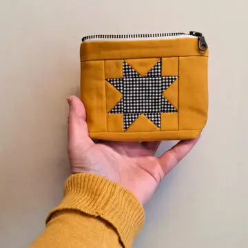 Quilted Zipper Bag - Medium