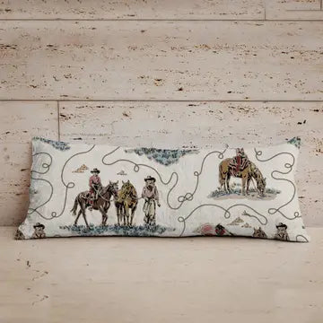 Quilted Oblong Pillow